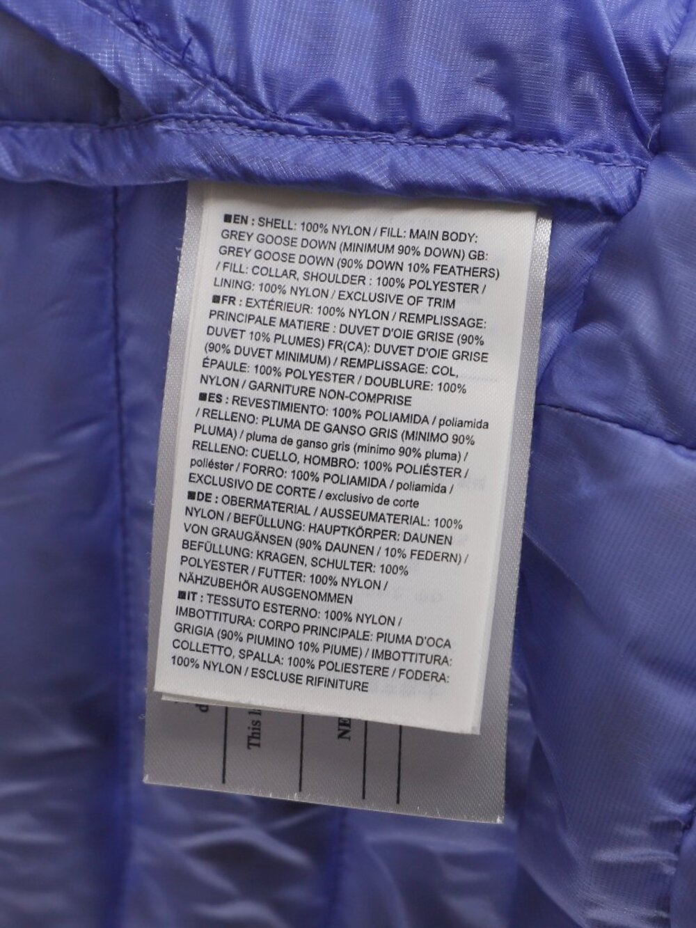 NWOT ARC'TERYX Women's Cerium SL Down Vest in Purple Blue Size L - Picture 9 of 9